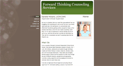 Desktop Screenshot of forwardthinkingcounseling.com